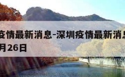 深圳疫情最新消息-深圳疫情最新消息2023年1月26日