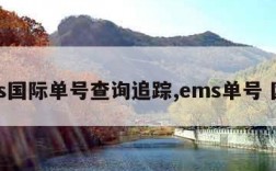 ems国际单号查询追踪,ems单号 国际