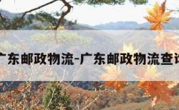 广东邮政物流-广东邮政物流查询