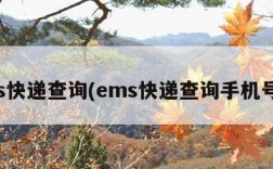 ems快递查询(ems快递查询手机号查)