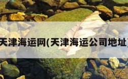 天津海运网(天津海运公司地址)