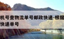 输入手机号查物流单号邮政快递-根据手机号查邮政快递单号