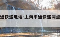 上海中通快递电话-上海中通快递网点查询电话