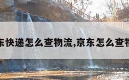 京东快递怎么查物流,京东怎么查物流