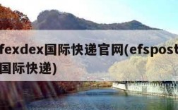 fexdex国际快递官网(efspost国际快递)