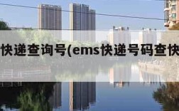 ems快递查询号(ems快递号码查快递查询)