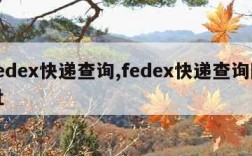 fedex快递查询,fedex快递查询网址